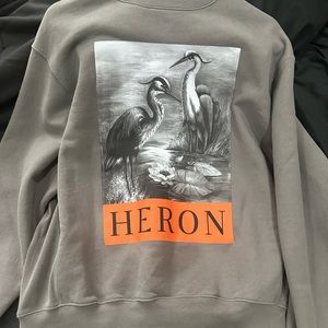 Heron Preston Grey Crewneck